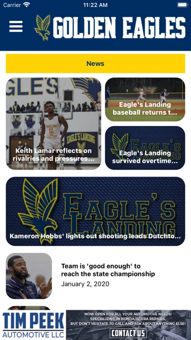 Eagle's Landing Athletics应用截图