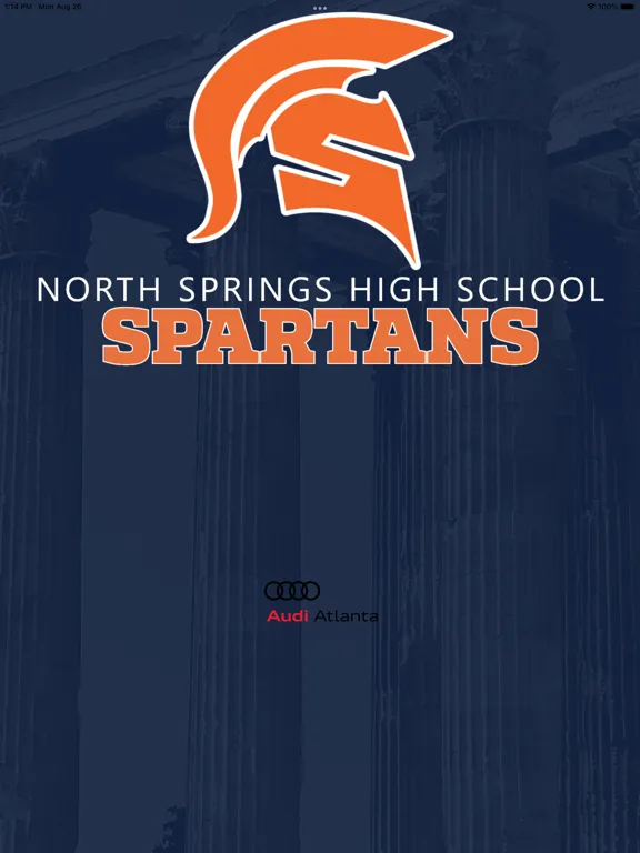 Capturas de tela do North Springs Athletics iPad 