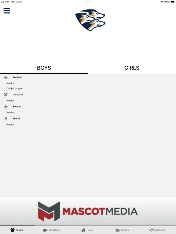 ภาพหน้าจอของ Whitefield Academy Athletics iPad 