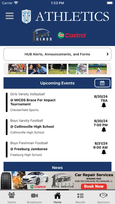 Belleville East Athletics স্ক্রিনশট