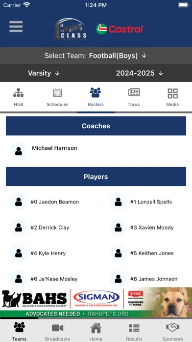 Belleville East Athletics স্ক্রিনশট