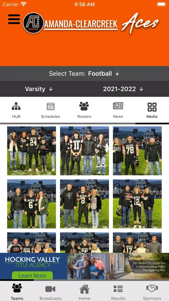 Screenshot di Amanda Clearcreek Athletics