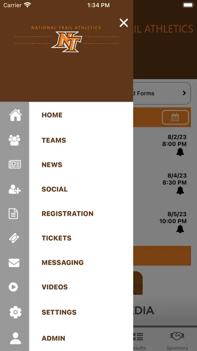 National Trail Athletics Screenshots