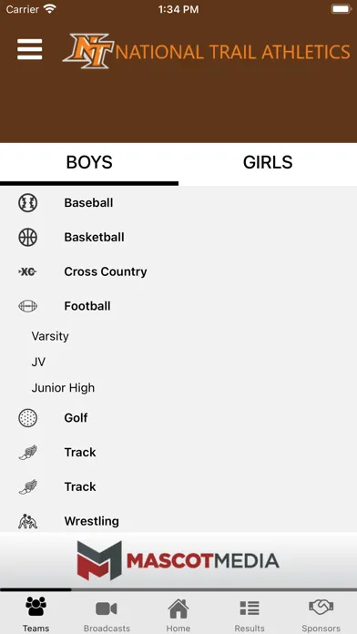National Trail Athletics Screenshots