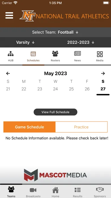 National Trail Athletics Screenshots