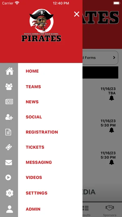 West Carrollton Athletics Screenshots