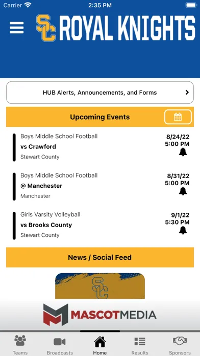 Скриншоты Stewart County Athletics