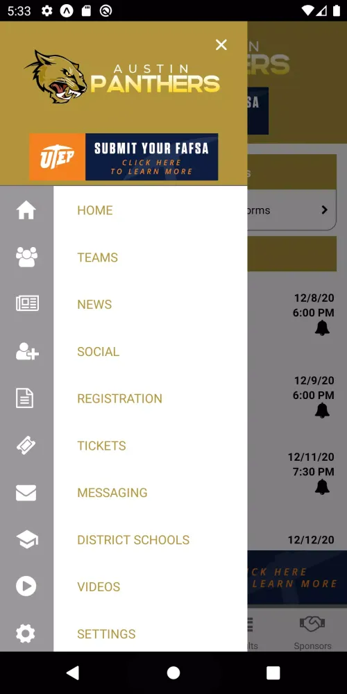 El Paso ISD Athletics স্ক্রিনশট