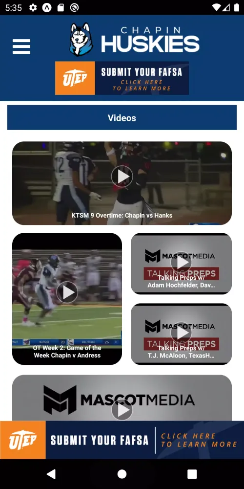 El Paso ISD Athletics স্ক্রিনশট