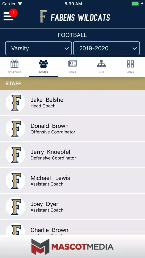 Fabens Wildcats Athletics Screenshots