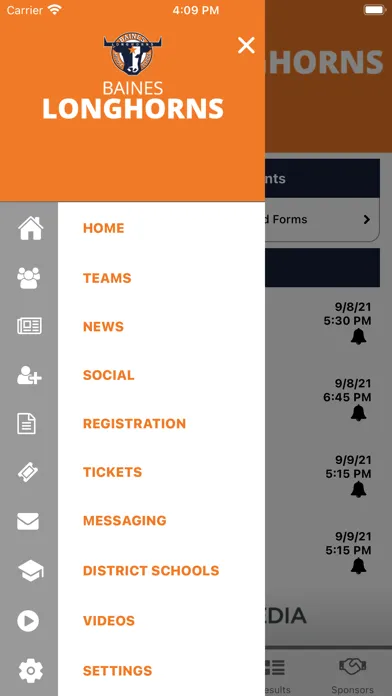 Capturas de pantalla de Fort Bend ISD Athletics
