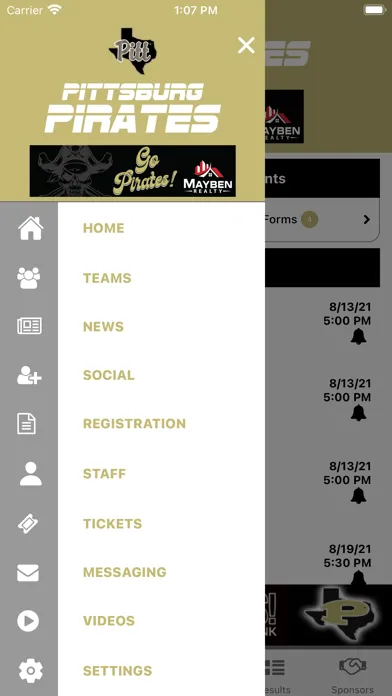 Pittsburg Athletics Screenshots