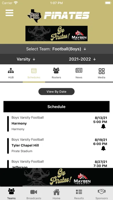 Pittsburg Athletics Screenshots