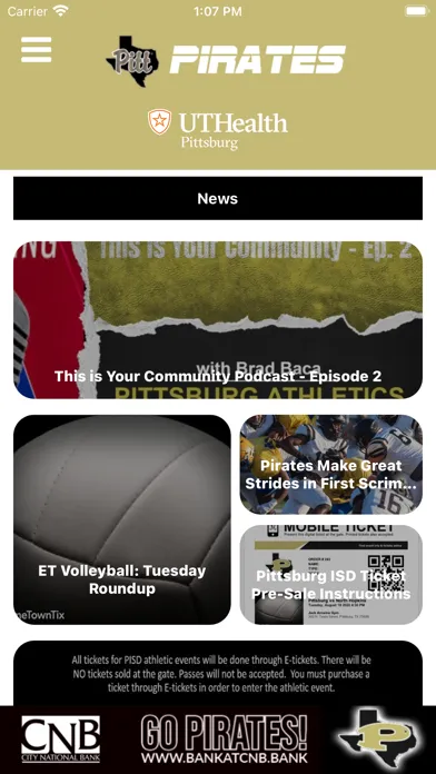 Pittsburg Athletics Screenshots
