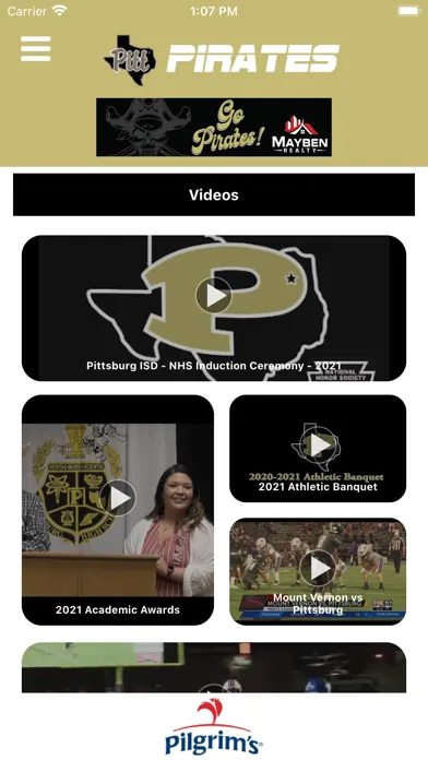 Pittsburg Athletics Screenshots