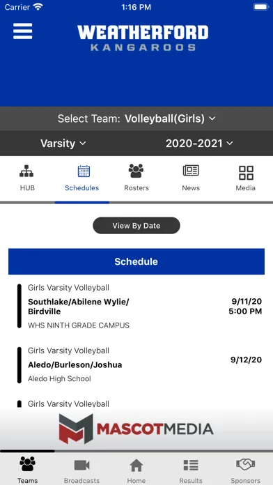 Weatherford Athletics স্ক্রিনশট