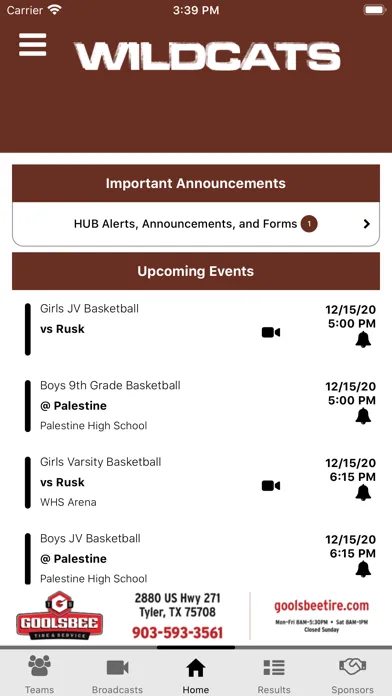 Whitehouse ISD Wildcats Screenshots