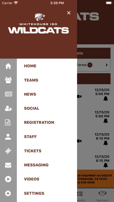 Whitehouse ISD Wildcats Screenshots