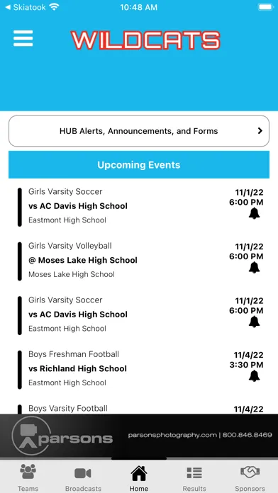 Screenshot di Eastmont Wildcats Athletics
