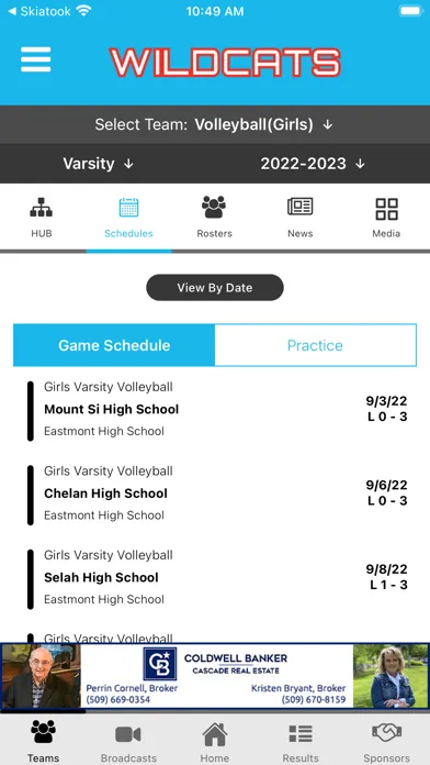 Screenshot di Eastmont Wildcats Athletics