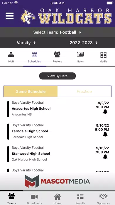 Capturas de pantalla de Oak Harbor Wildcat Athletics