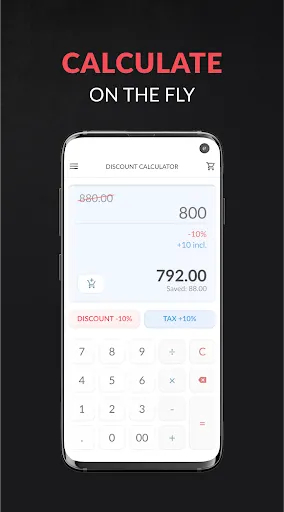 Discount and tax percentage ca應用截圖