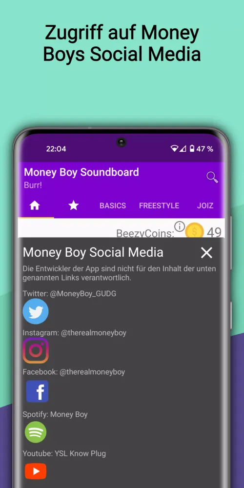 Money Boy Soundboard应用截图