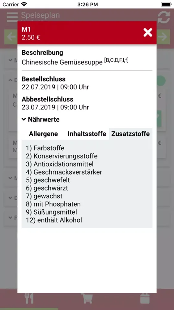 Tangkapan layar BesserEssen GmbH