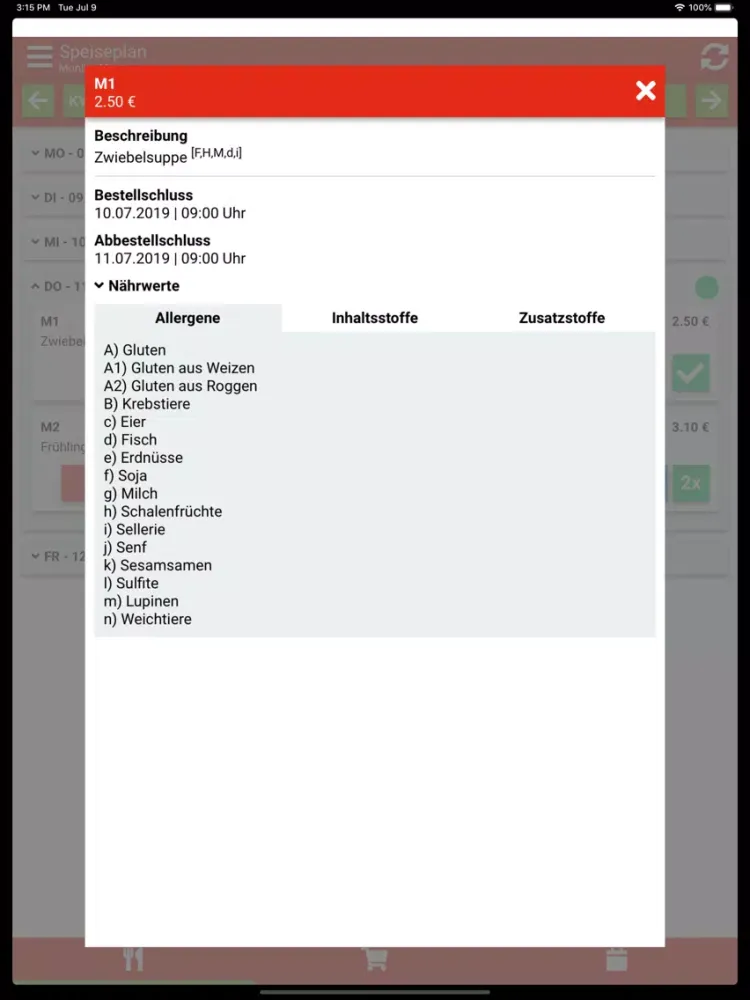 صور Mein Menü AWO "Küche mit Herz" iPad 