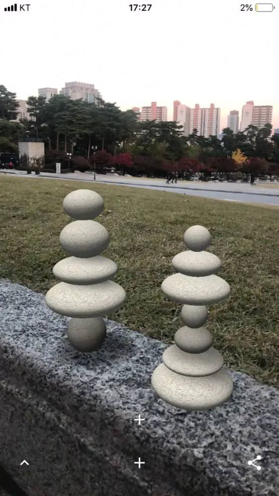Tangkapan skrin Zen Stone AR
