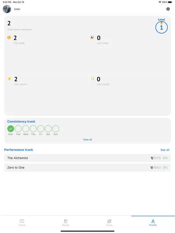 Zrzuty ekranu Bookify iPad 