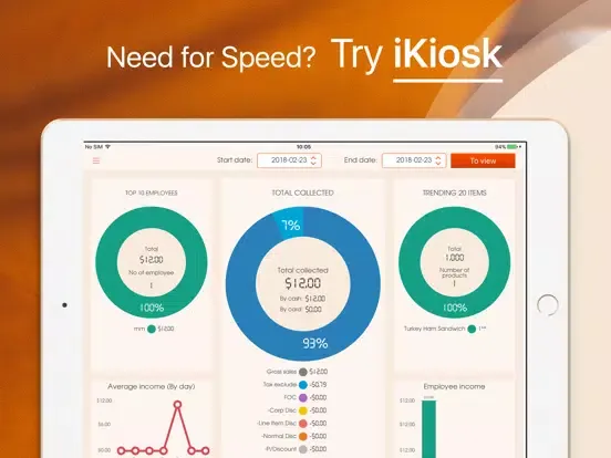 myKiosk - Point of Sales iPad  Screenshots