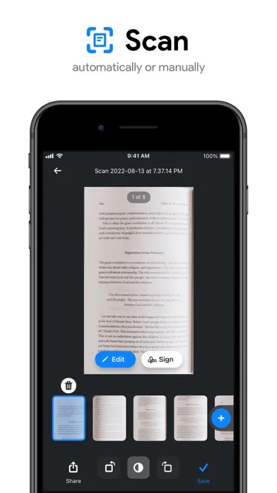 Zrzuty ekranu ScanMe - Document scanner