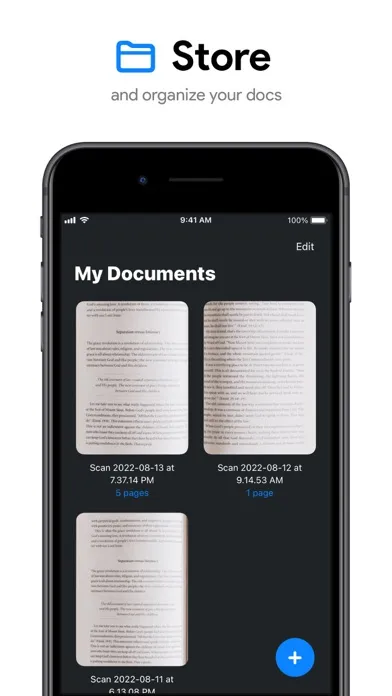 Zrzuty ekranu ScanMe - Document scanner