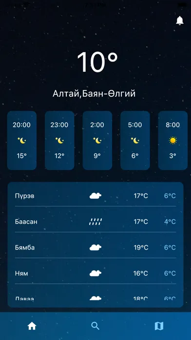 Weather Man app Screenshots