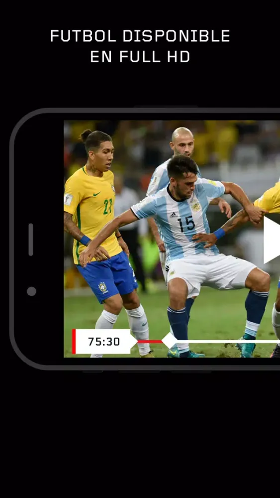 Tangkapan layar Argentina TV Live AF