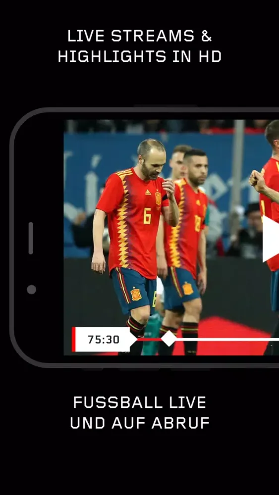 Скриншоты Bundesliga TV Live Stream DF