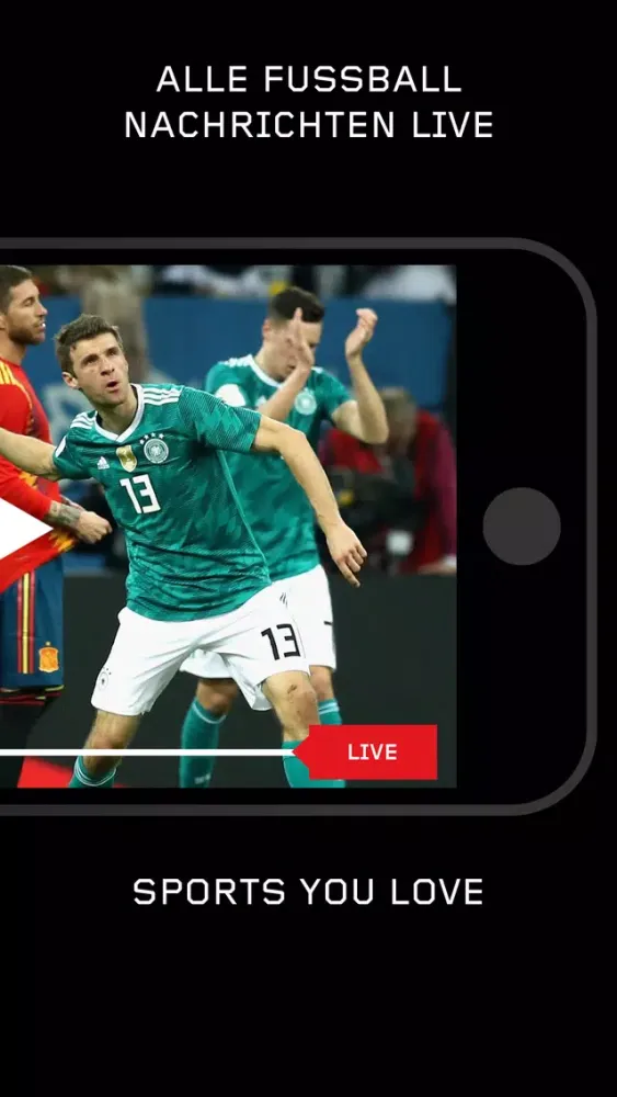 Скриншоты Bundesliga TV Live Stream DF