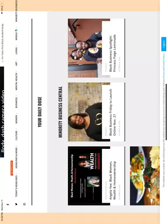 Minority News Network iPad  Ekran Görüntüleri