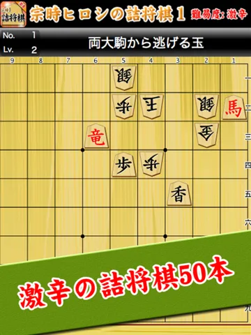 Screenshot di 宗時ヒロシの詰将棋 iPad 
