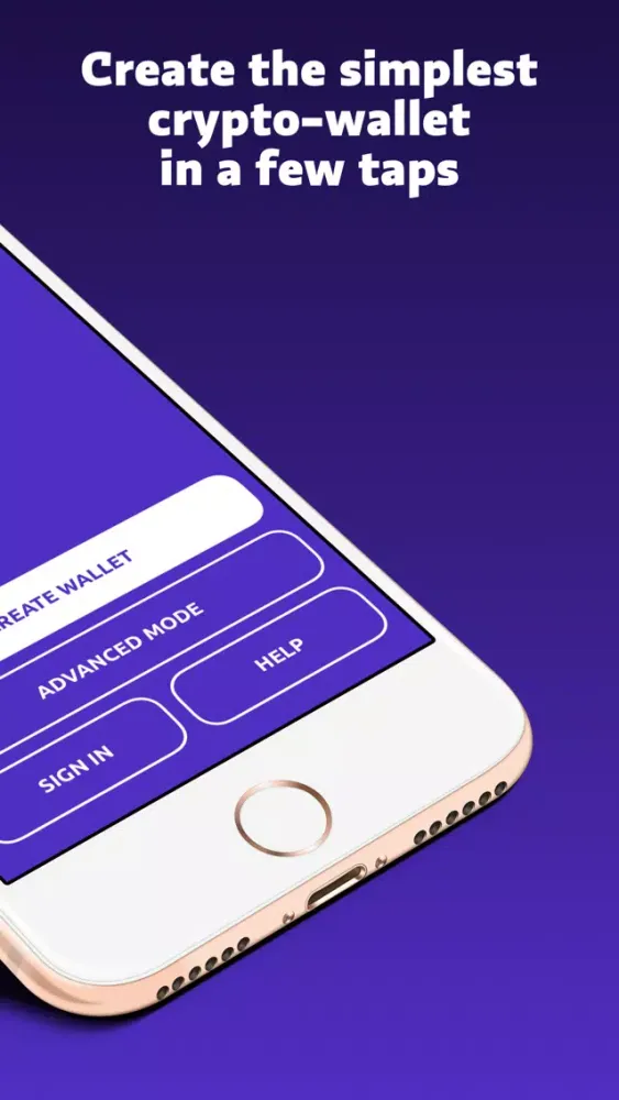 Ảnh chụp màn hình của BIP Wallet Testnet