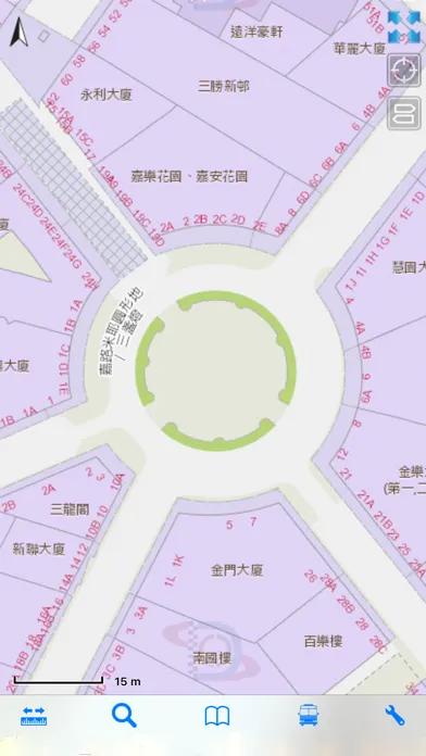 Capturas de pantalla de 澳門地圖通 Macau GeoGuide