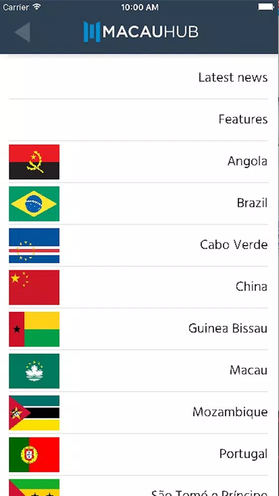 Capturas de pantalla de MACAUHUB