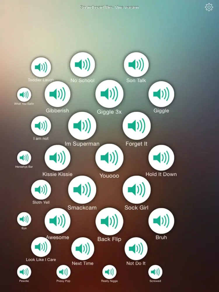 Soundboard Pro- Vine version iPad 应用截图