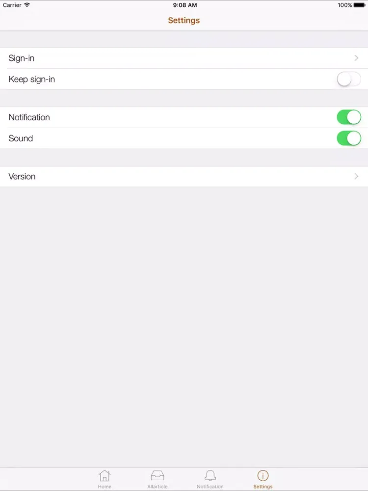 (주)굿필코리아 iPad  Screenshots