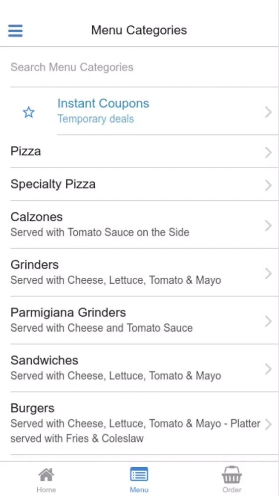 Ảnh chụp màn hình của Alpha Delta Pizza New Haven CT