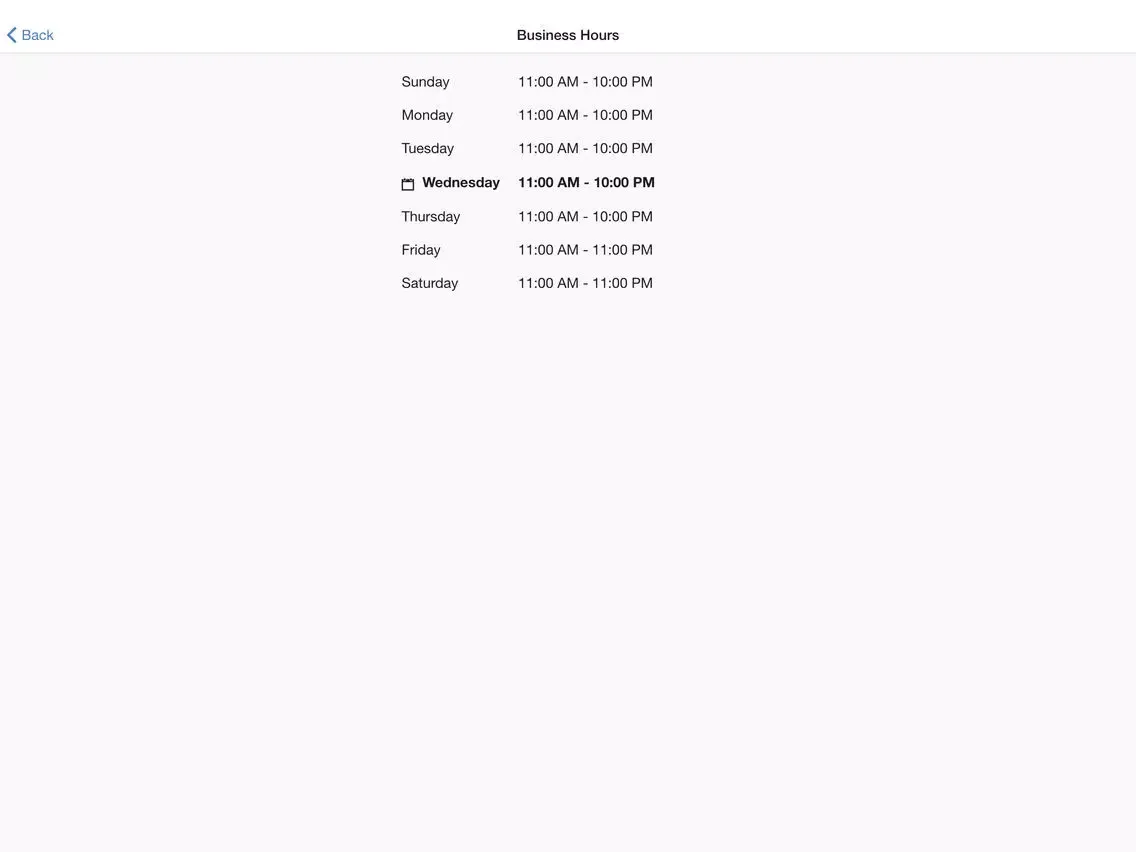 Branford Pizza CT iPad  स्क्रीनशॉट