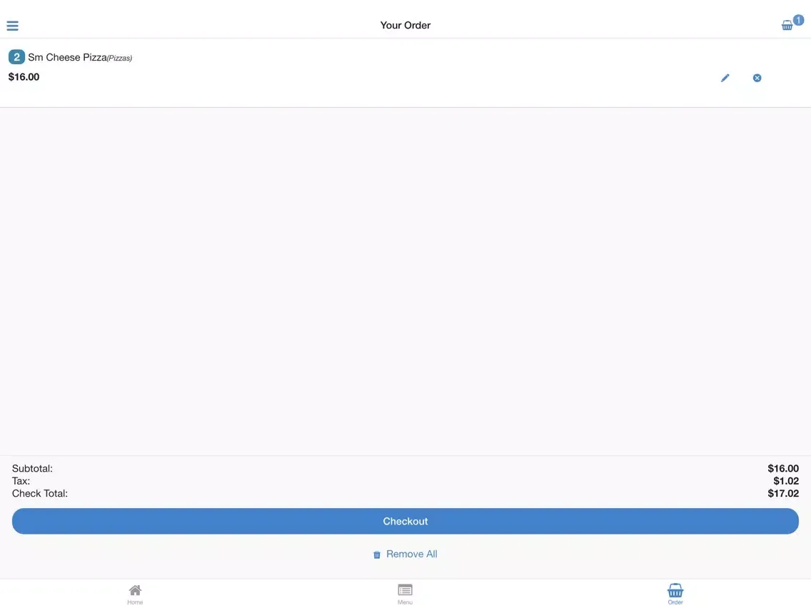 Branford Pizza CT iPad  स्क्रीनशॉट