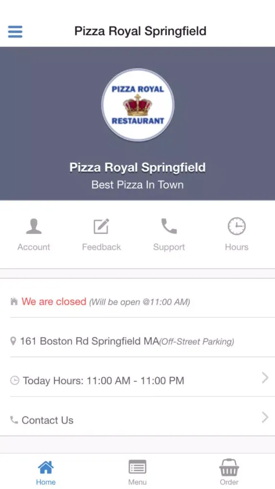Captures d'écran de Pizza Royal Springfield