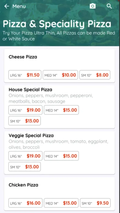 Captures d'écran de Paramount Pizza Slices Holyoke